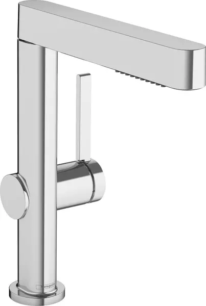 

Смеситель для раковины «Hansgrohe» Finoris 76063000 с выдвижным изливом хром
