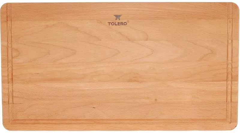 Разделочная доска «Tolero» R-109 на кухонную мойку бук