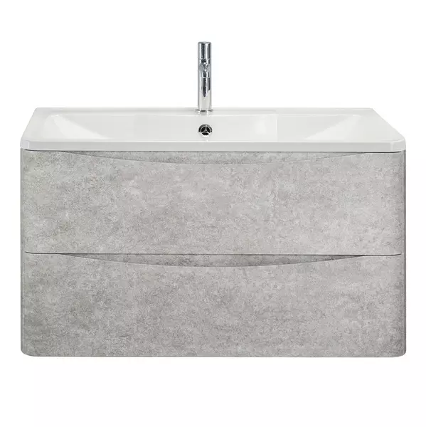 

Тумба с раковиной «Belbagno» Acqua 80 (BB800/455-LV-MR-ALR) подвесная Cemento Verona Grigio