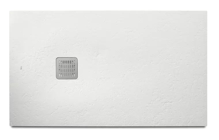 Душевой поддон «Roca» Terran AP1014B032001100 с решёткой 120/80 низкий прямоугольный с сифоном белый