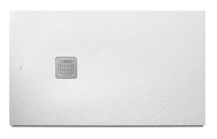 Душевой поддон «Roca» Terran AP1016402BC01100 с решёткой 160/70 низкий прямоугольный с сифоном белый