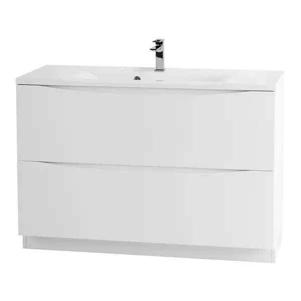 

Тумба с раковиной «Belbagno» Marino 120 (BB1200/450-LV-MR-PR) Bianco Lucido