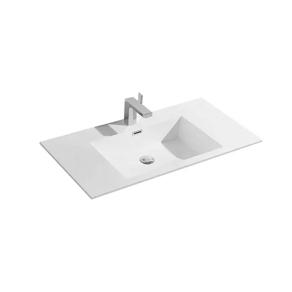 

Раковина «Vincea» 100/48 VCB-13100W искусственный камень белая