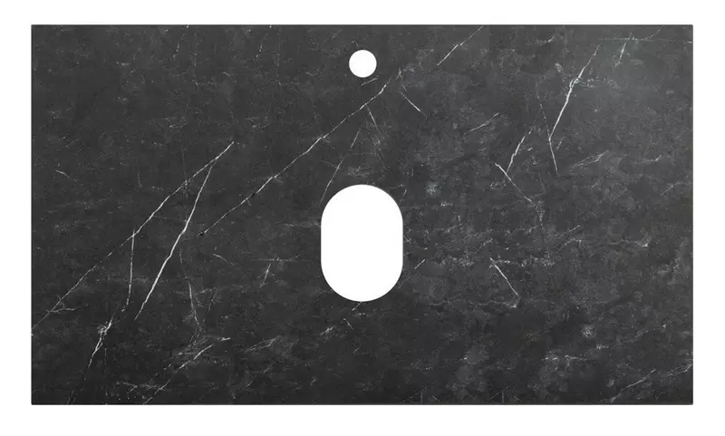 Мебельная столешница Belbagno KEP-80-MNO 8046 керамогранит Marmo Nero Opaco 26400₽
