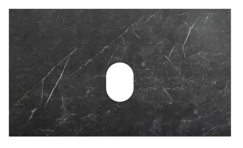 Мебельная столешница Belbagno KEP-80-MNO-W0 8046 керамогранит Marmo Nero Opaco 26400₽