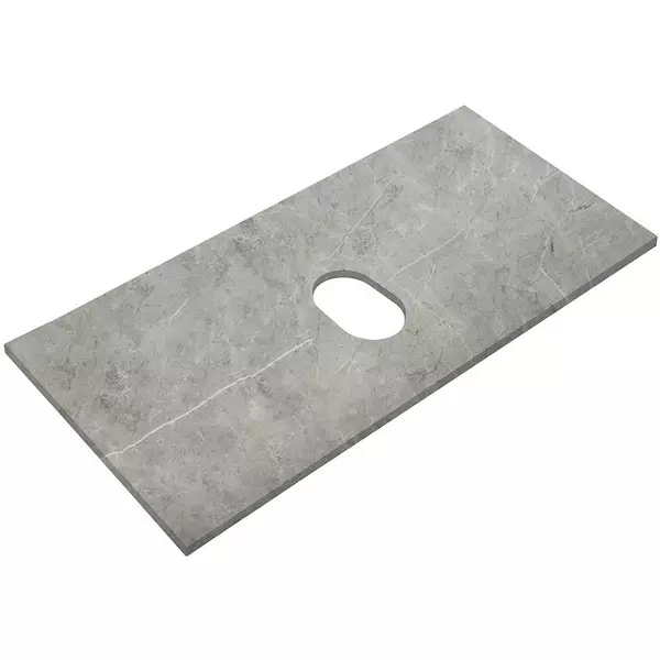

Мебельная столешница «Belbagno» KEP-90-MGL-W0 керамогранит Marmo Grigio Lucido