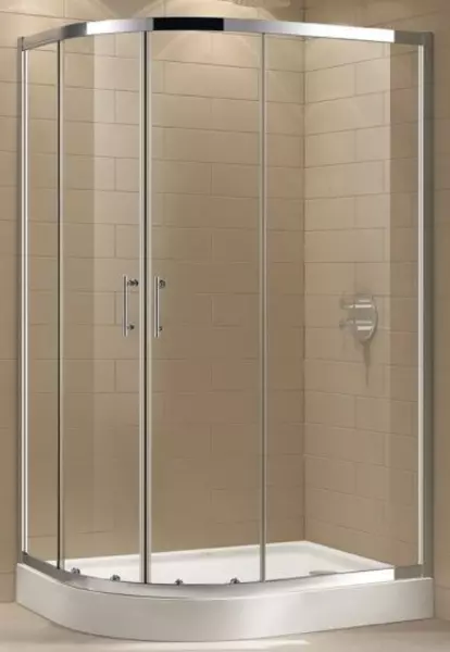

Душевой угол-ограждение «Cezares» ECO-O-RH-2-120/100-C-Cr 120/100 прозрачный прямоугольно-асимметричный без поддона универсальный