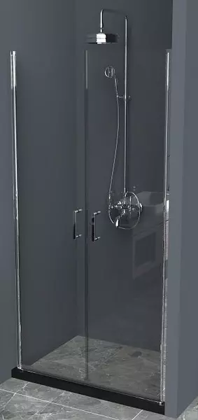 

Душевая дверь «Belbagno» UNO-B-2-100-C-Cr 100/190 прозрачная/хром универсальная
