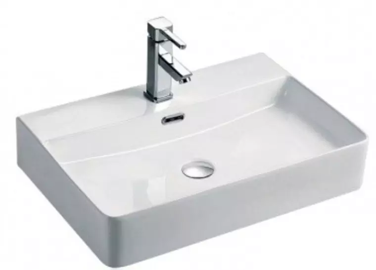 

Раковина «Koller Pool» Kvadro 60 KR-0600M-WB фарфоровая белая