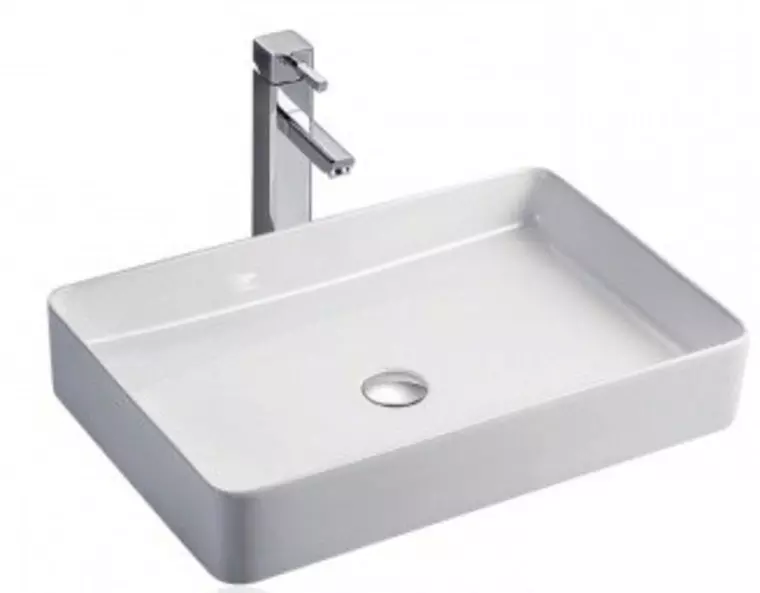 

Раковина «Koller Pool» Kvadro 60 KR-0600-WB фарфоровая белая