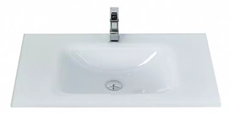 

Раковина «Belbagno» 81/46-BL BB810/465-LV-VTR-BL стеклянная белая