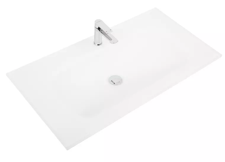 

Раковина «Belbagno» BB1010/465-LV-VTR-BO стеклянная белая матовая