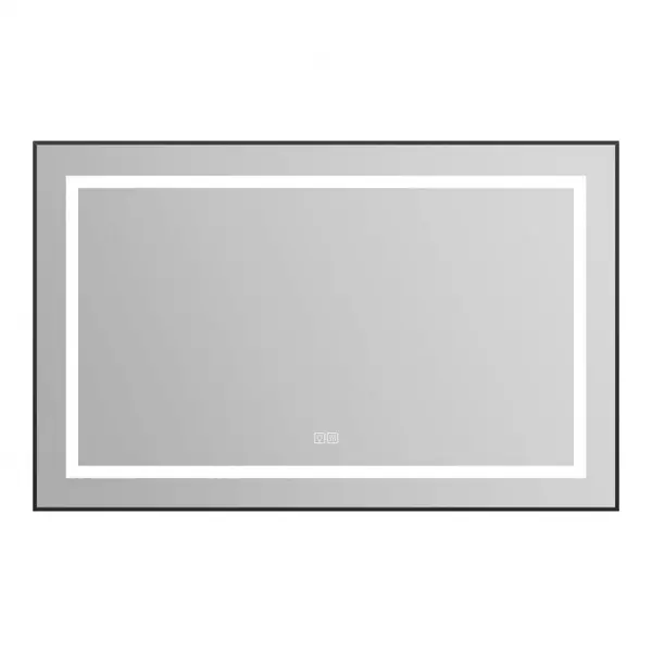 

Зеркало «Belbagno» Spc-Kraft 108 с подсветкой чёрное