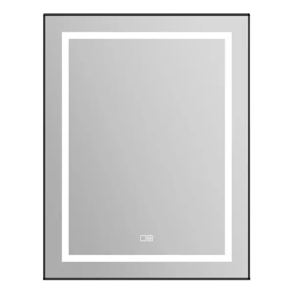 

Зеркало «Belbagno» Spc-Kraft 68 с подсветкой чёрное