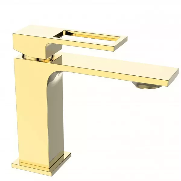 

Смеситель для раковины «Belbagno» Luce LUC-LVM-ORO с донным клапаном золото