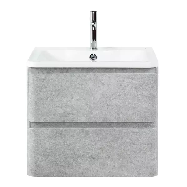

Тумба с раковиной «Belbagno» Albano 60 (BB600/455-LV-MR-ALR) подвесная Cemento Verona Grigio