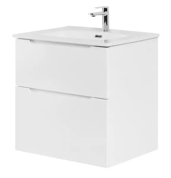 

Тумба с раковиной «Belbagno» Etna-H60 60 (BB600ETL) подвесная Bianco Lucido