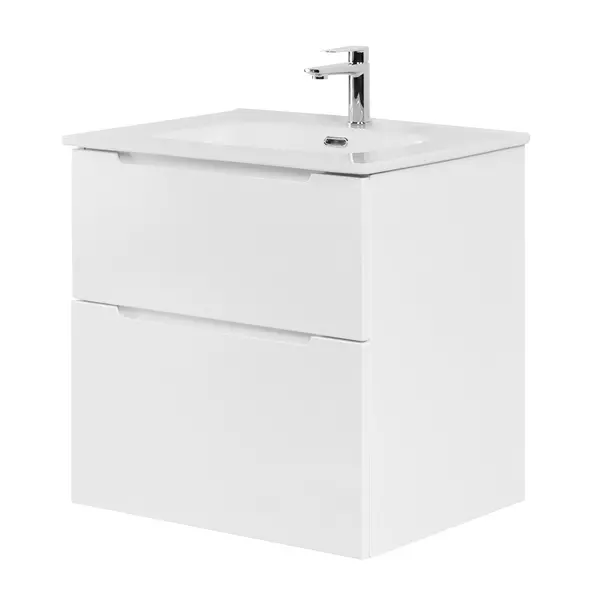 

Тумба с раковиной «Belbagno» Etna-H60 70 (BB700ETL) подвесная Bianco Lucido