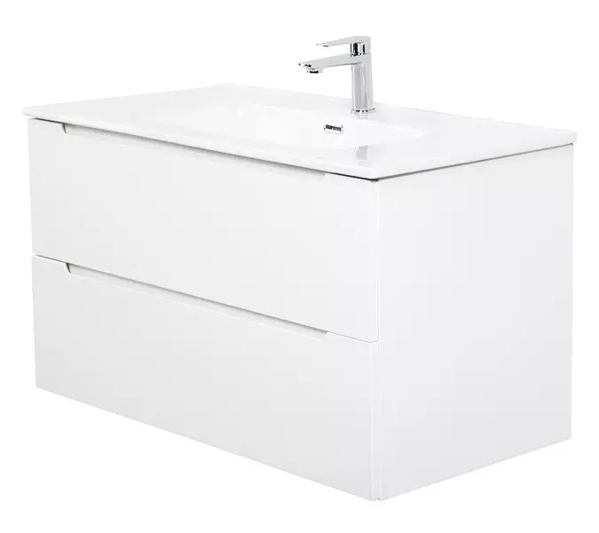 

Тумба с раковиной «Belbagno» Etna-H60 80 (BB800ETL) подвесная Bianco Lucido