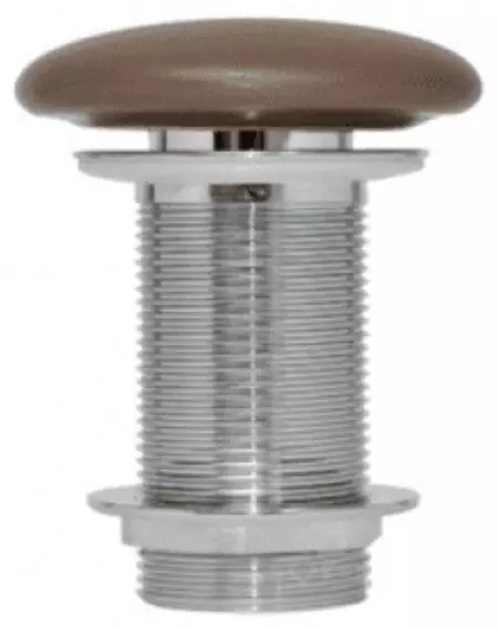 Донный клапан для раковины «Isvea» 38TP0164I с механизмом Клик-Клак коричневый матовый