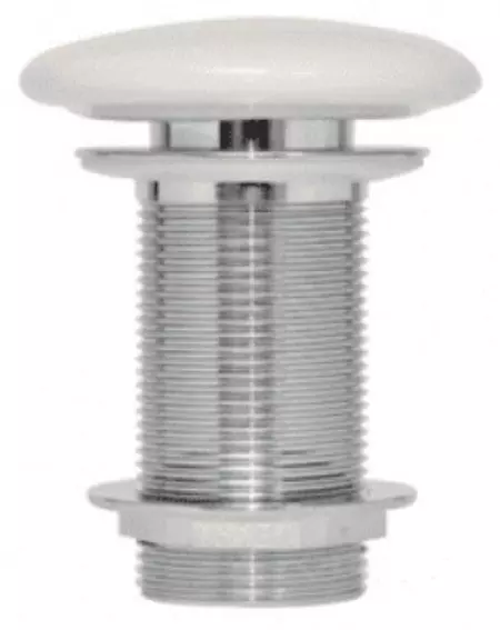 Донный клапан для раковины «Isvea» 38TP0166I с механизмом Клик-Клак белый матовый
