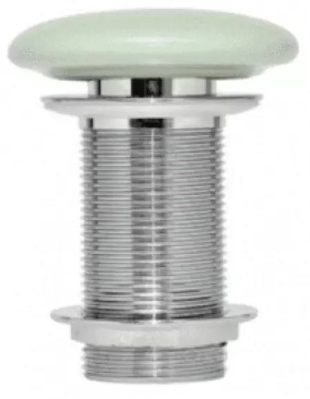 Донный клапан для раковины «Isvea» 38TP0168I с механизмом Клик-Клак мятно-зеленый матовый