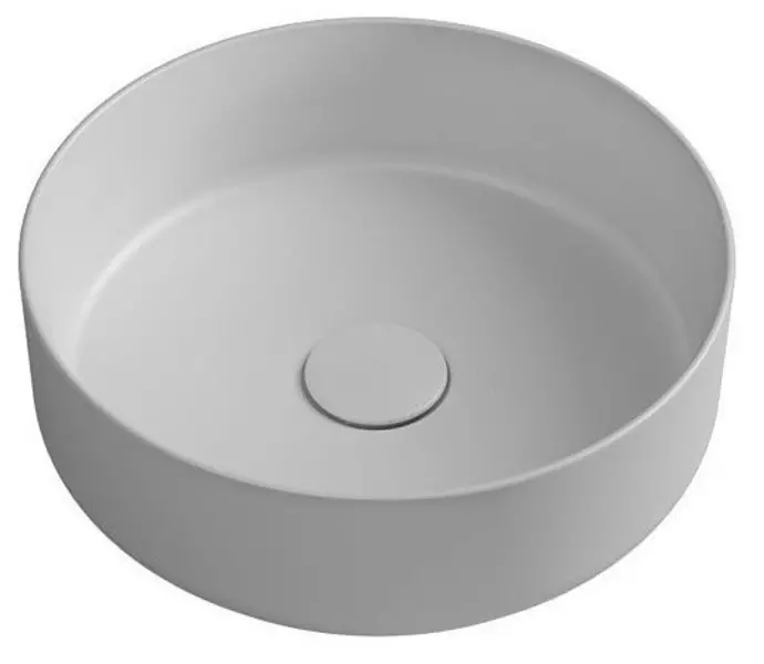 

Раковина «Isvea» Infinity 36/36 10NF65036SV-2L фарфоровая белая матовая