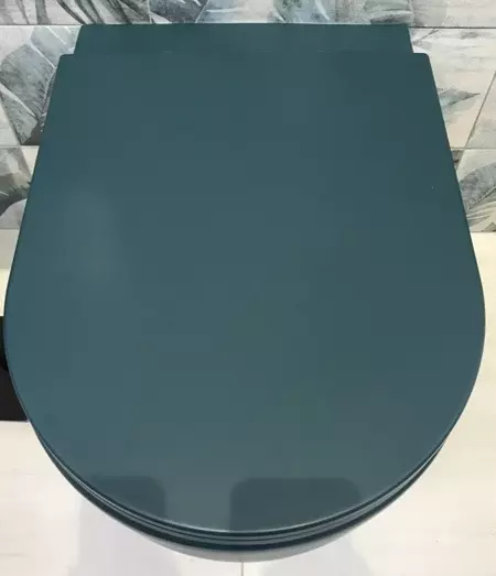 Сиденье для унитаза «Isvea» Infinity 40KF0545I-S дюропласт с микролифтом изумрудный матовый
