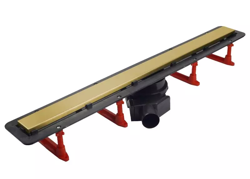 

Душевой лоток «Pestan» Confluo Frameless Line 750 13701223 боковой выпуск Gold/под плитку