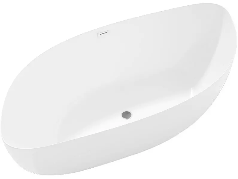 Ванна акриловая «Black & White» SB222 180/90 с сифоном белая
