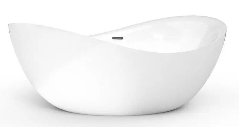 Ванна акриловая «Black & White» SB220 180/89 с сифоном белая
