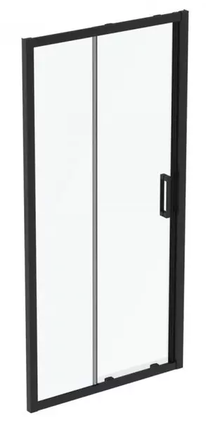 Душевая дверь «Ideal Standard» Connect 2 K9273V3 100/195,5 прозрачная/чёрная матовая универсальная