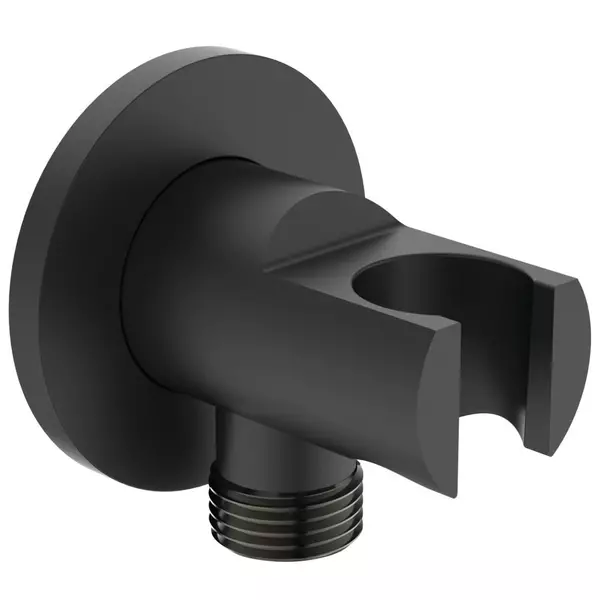 Подключение для душевого шланга «Ideal Standard» IdealRain BC807XG с держателем для лейки чёрное матовое