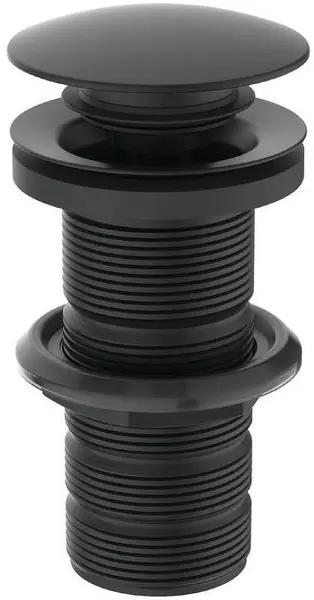 Донный клапан для раковины «Ideal Standard» E1483XG с механизмом Клик-Клак чёрный матовый