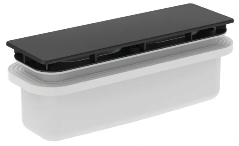 

Сифон для поддона «Ideal Standard» UltraFlat New T4493V3 чёрный с пробкой