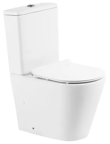 

Унитаз компакт безободковый «Belbagno» Flay-R BB2149CPR/BB2149T белый (BB2111SC) с сиденьем дюропласт с микролифтом