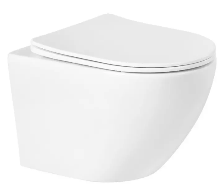 

Подвесной унитаз безободковый «Belbagno» Sfera-R BB046CHR белый (BB070SC) с сиденьем дюропласт с микролифтом