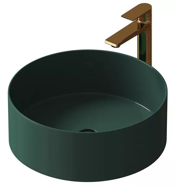 

Раковина «Grossman» GR-3013OLM 40/40 фаянсовая зеленая матовая