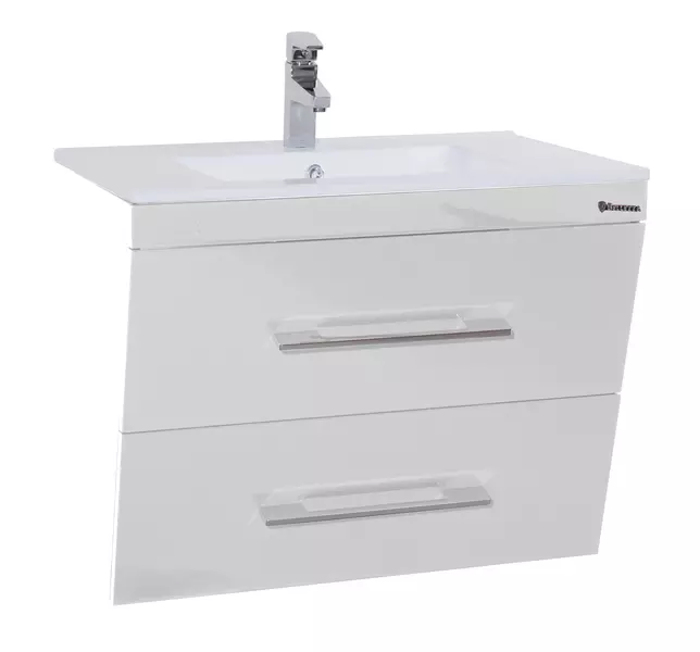 

Тумба с раковиной «Bellezza» Берта 60 Н (Quadro 60) подвесная белая