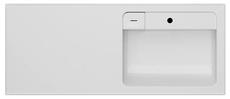 Раковина над стиральной машиной «Am.Pm» X-Joy 120/50 правая M85AWPR1201WG литьевой мрамор белая правая
