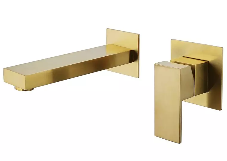 

Смеситель для раковины «Abber» Daheim AF8212G матовое золото