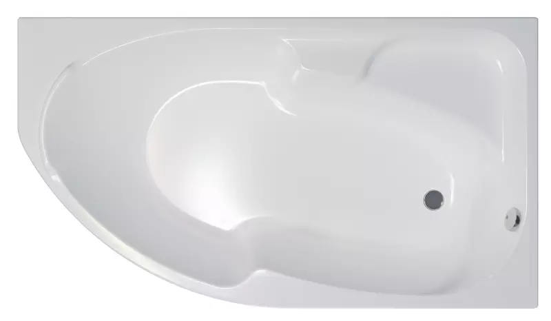 

Ванна акриловая «Triton» София 170/95 (Щ0000046120) обрезанная без опор без сифона белая правая