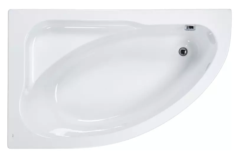 

Ванна акриловая «Roca» Welna 160/100 без опор без сифона белая левая