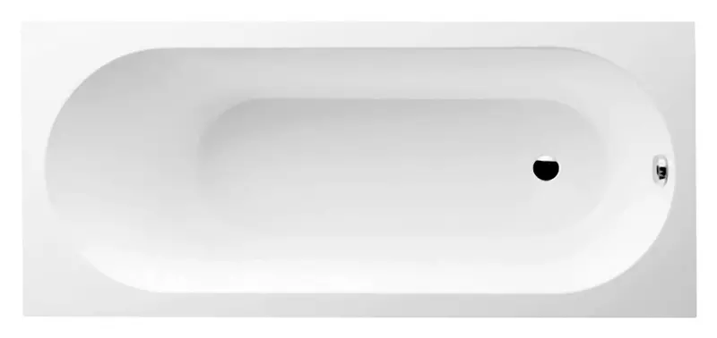 

Ванна из литьевого мрамора «Villeroy & Boch» Oberon 170/75 с ножками без сифона альпийский белый