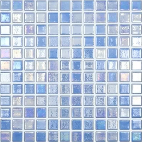 Мозаика «Vidrepur» Shell Mix 551/552 31,7x31,7 С0002470 Blue