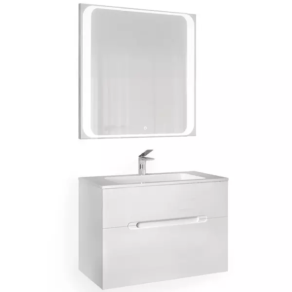 Мебель для ванной подвесная «Jorno» Modul 80 белая