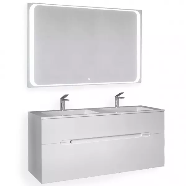 Мебель для ванной подвесная «Jorno» Modul 120 белая