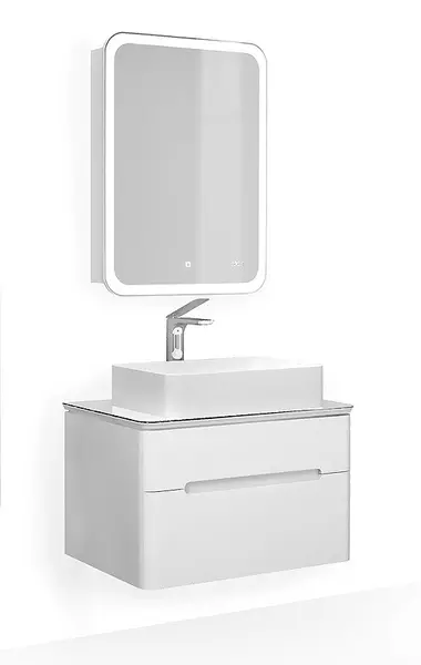 Мебель для ванной подвесная «Jorno» Bosko 75 белая