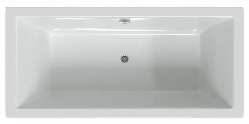 Ванна акриловая «Berges Wasserhaus» Tari 180/80 с каркасом без сифона белая