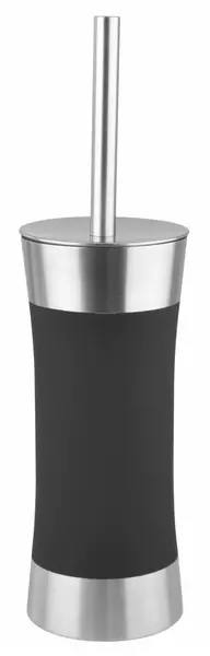 

Ёршик для унитаза «WasserKRAFT» Wern K-7527 напольный матовый хром/чёрный